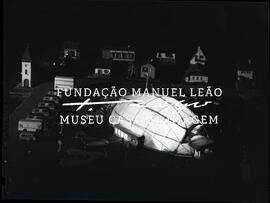 Projecto de Hermínio Beato de Oliveira para a UIA - A Travelling Theatre. Maqueta