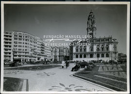 Avenida dos Aliados com vista para a Câmara Municipal do Porto